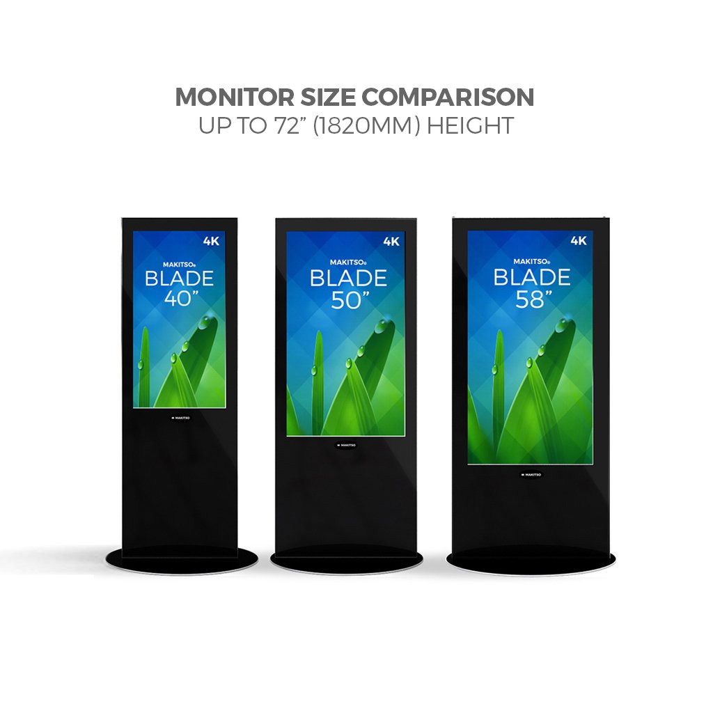 Makitso Blade 40 - 4K Digital Signage Kiosk - Image 3