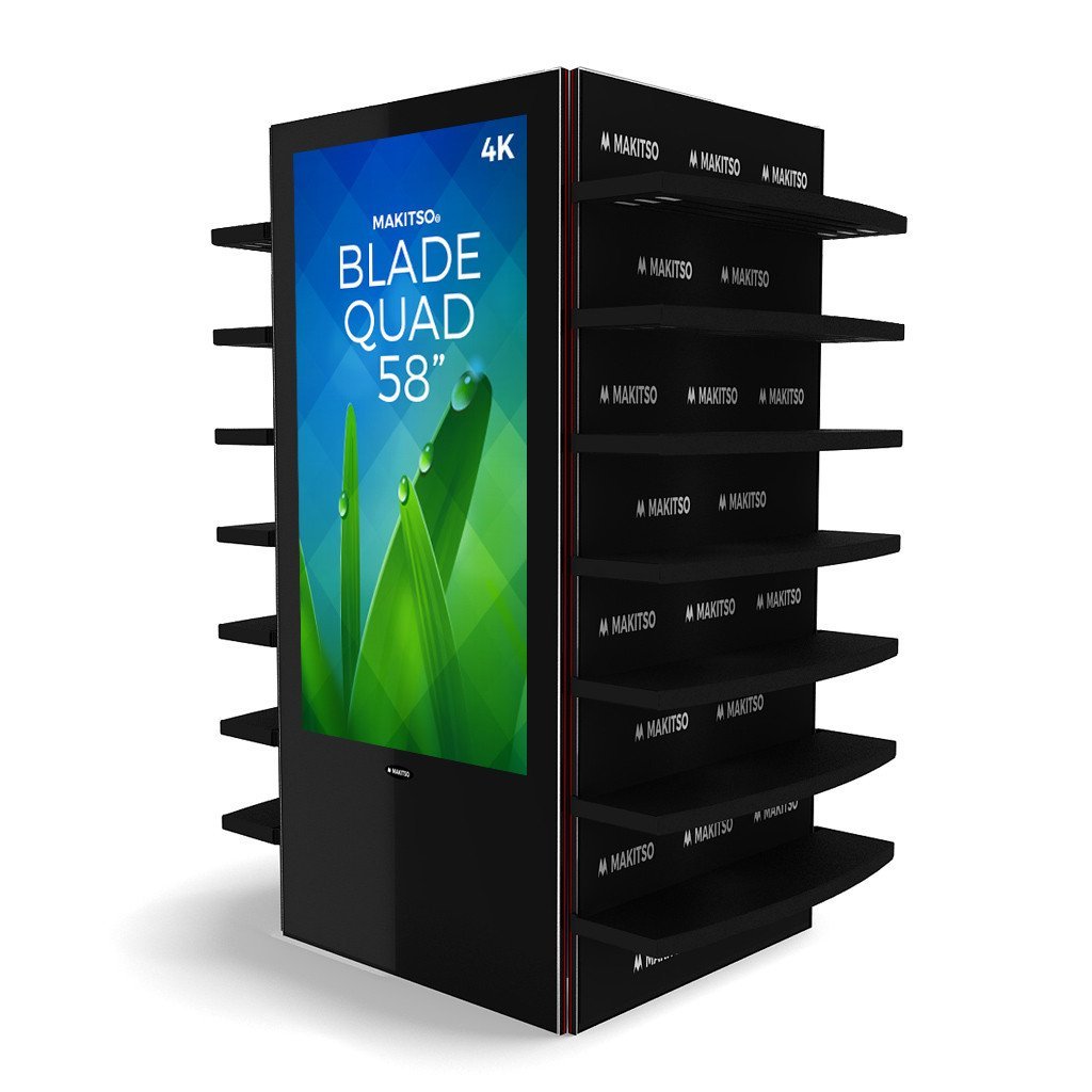 Makitso Blade Quad 58" - 4K Digital Signage - Image 3