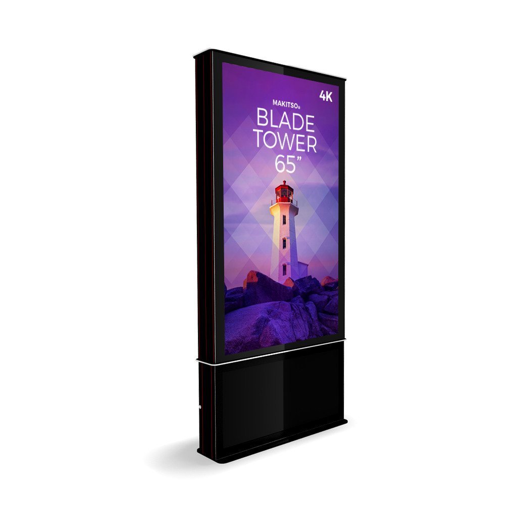 Makitso Blade Tower 65 - 4K Digital Signage Kiosk - Image 4