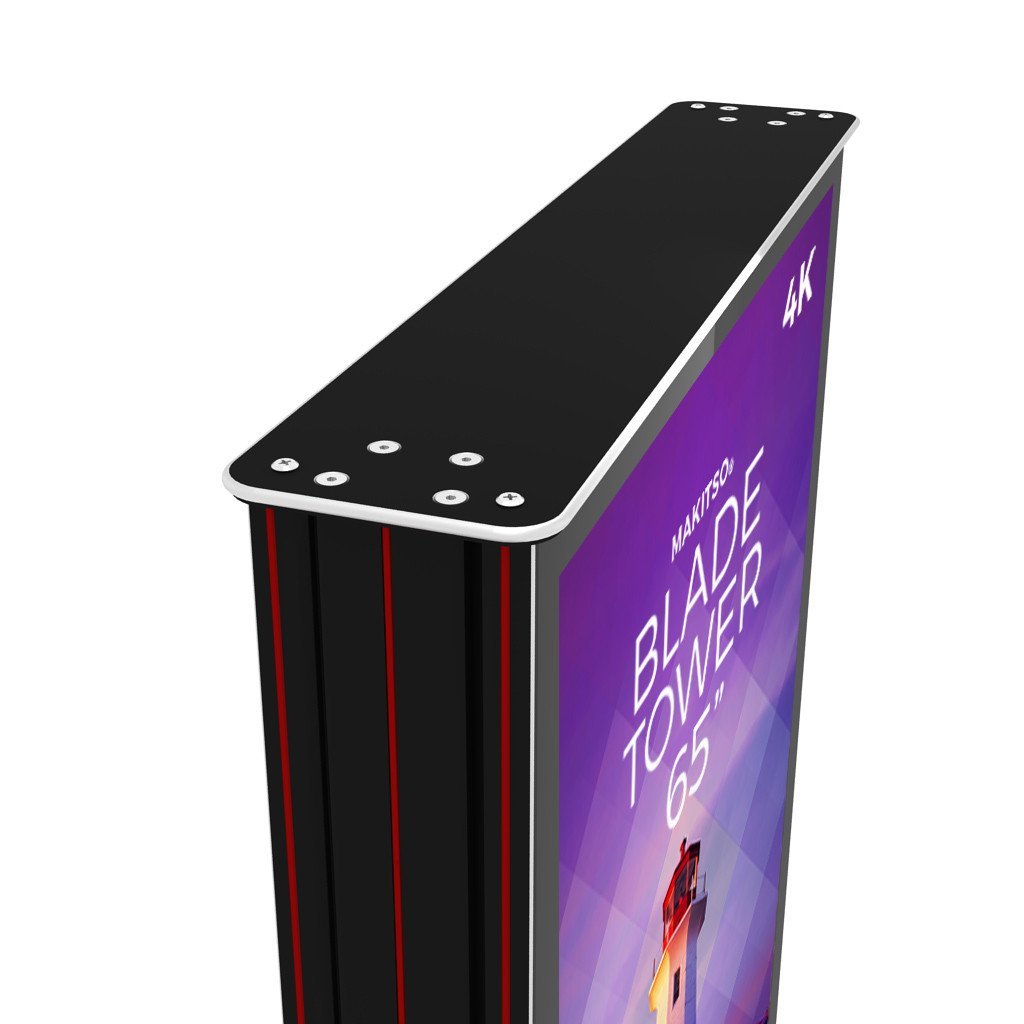 Makitso Blade Tower 65 - 4K Digital Signage Kiosk - Image 6