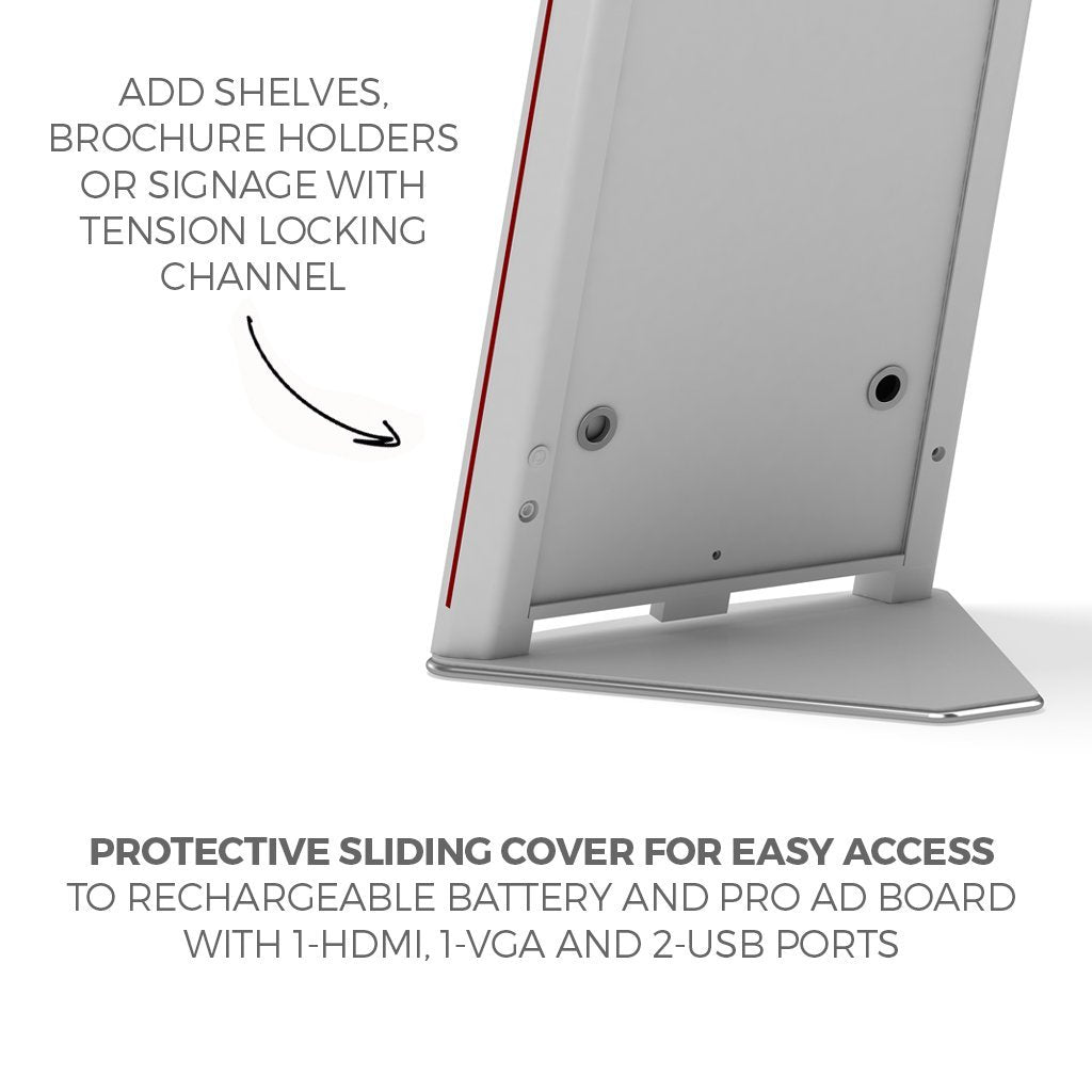 Makitso Concierge 21.5 Digital Kiosk - Black - Image 5