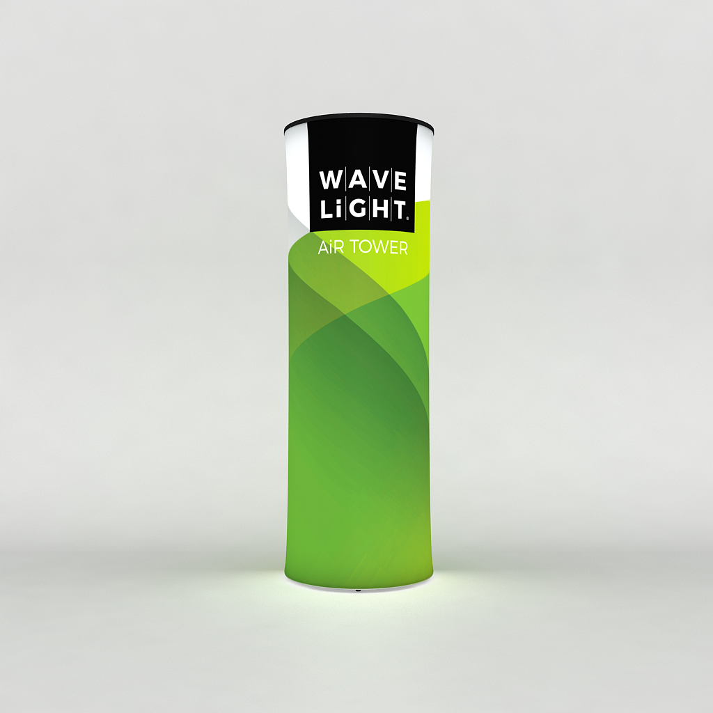 WaveLight® Air Backlit Inflatable Circular Tower - 2m h - Image 4