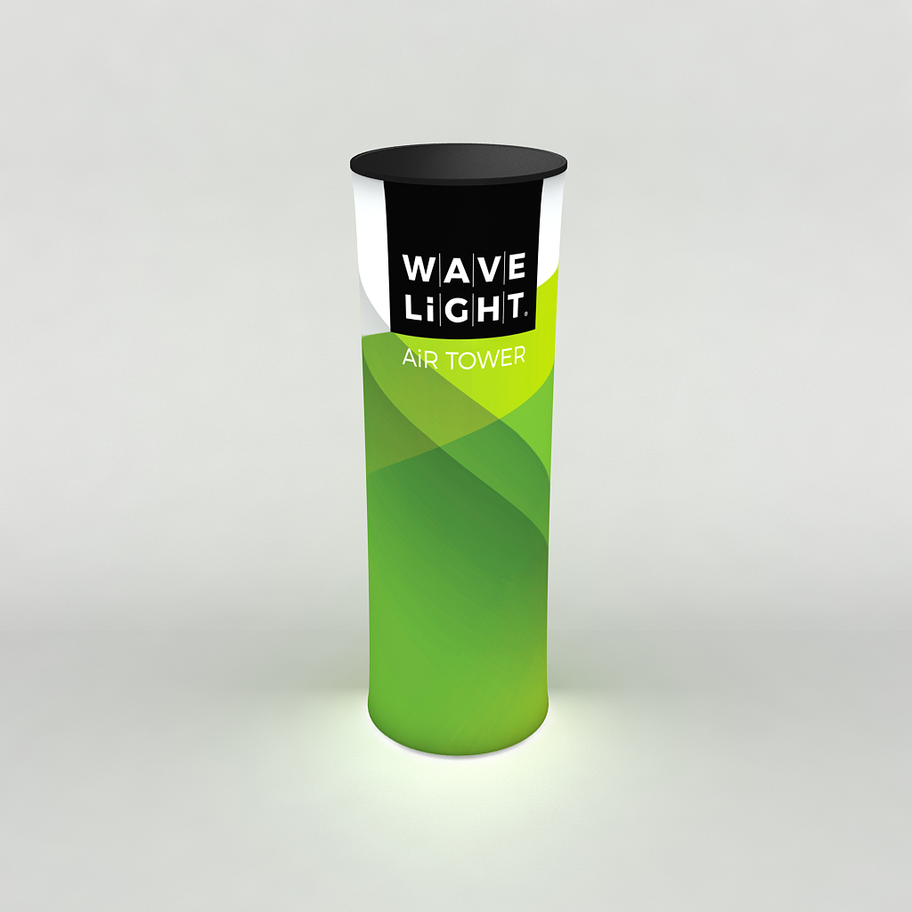 WaveLight® Air Backlit Inflatable Circular Tower - 2m h - Image 5