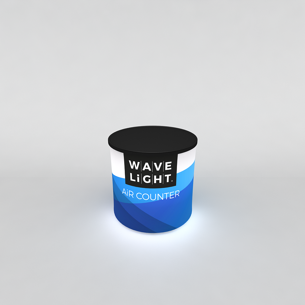 WaveLight® Air Backlit Inflatable Counter - Circular Mini - Image 5