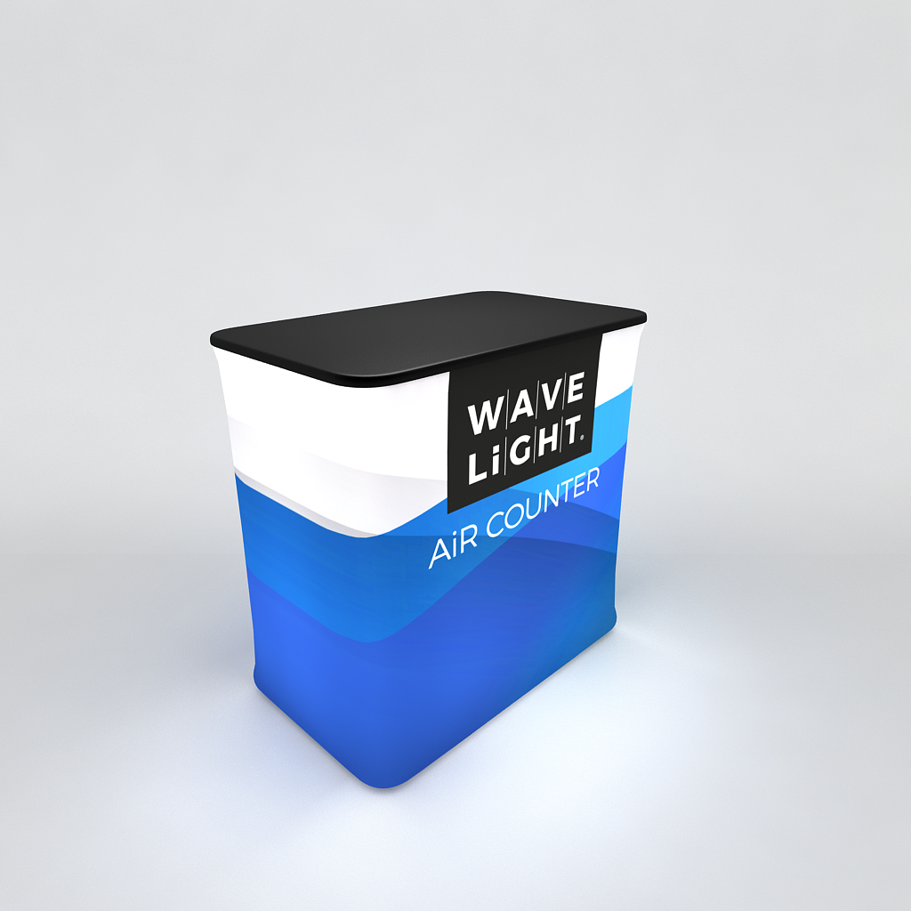 WaveLight® Air Backlit Inflatable Counter - Rectangular - Image 3