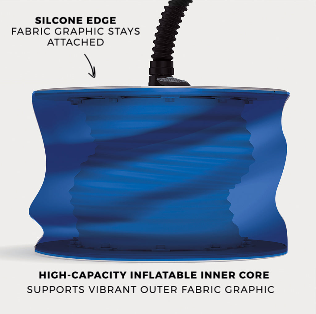 WaveLight® Air Backlit Inflatable Counter - Rectangular Mini - Image 4