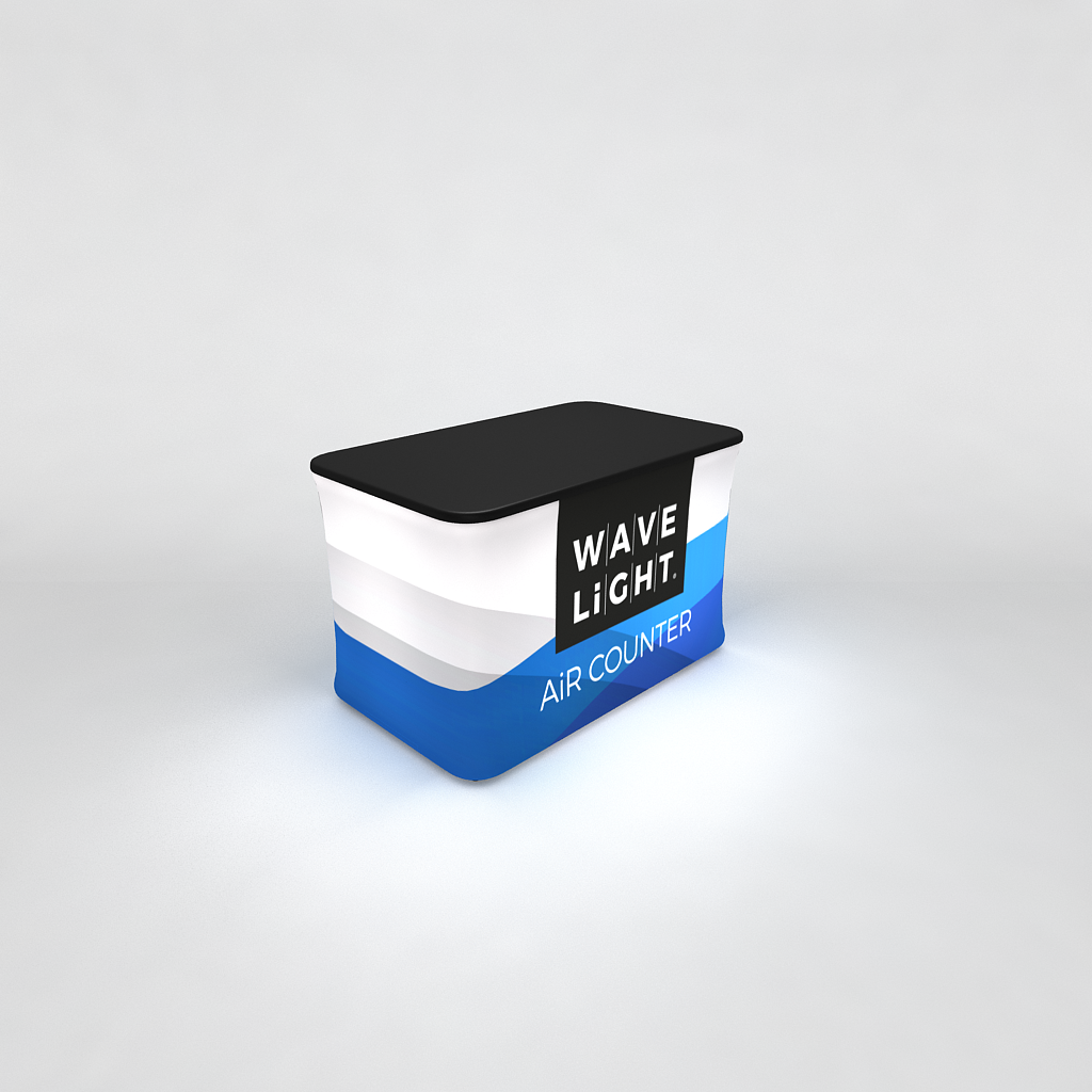 WaveLight® Air Backlit Inflatable Counter - Rectangular Mini - Image 5