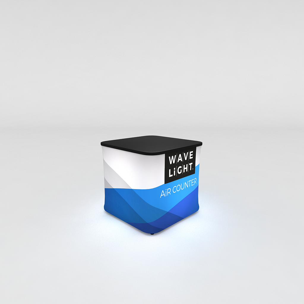 WaveLight® Air Backlit Inflatable Counter - Square Mini - Image 5