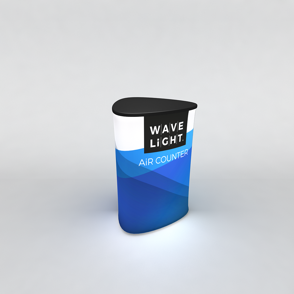 WaveLight® Air Backlit Inflatable Counter - Triangular - Image 3