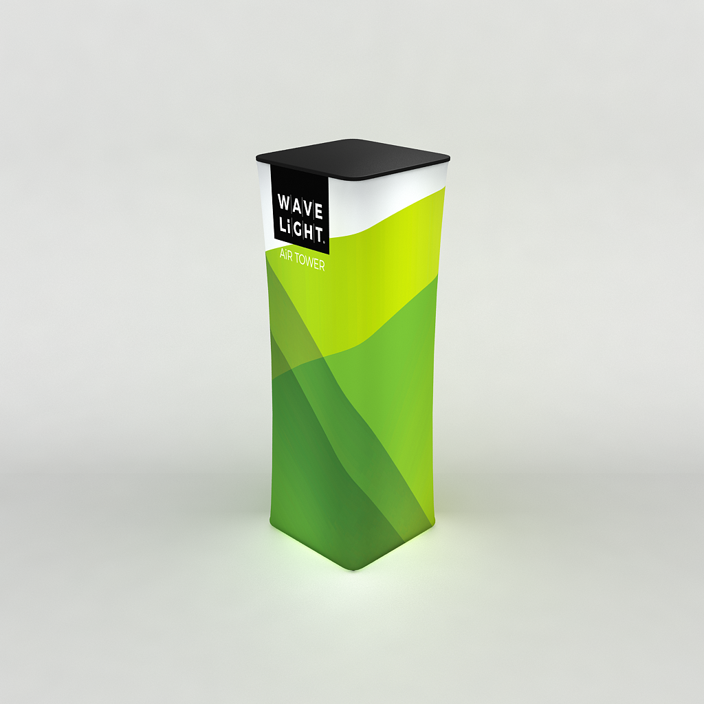 WaveLight® Air Backlit Inflatable Square Tower - 2m h - Image 5