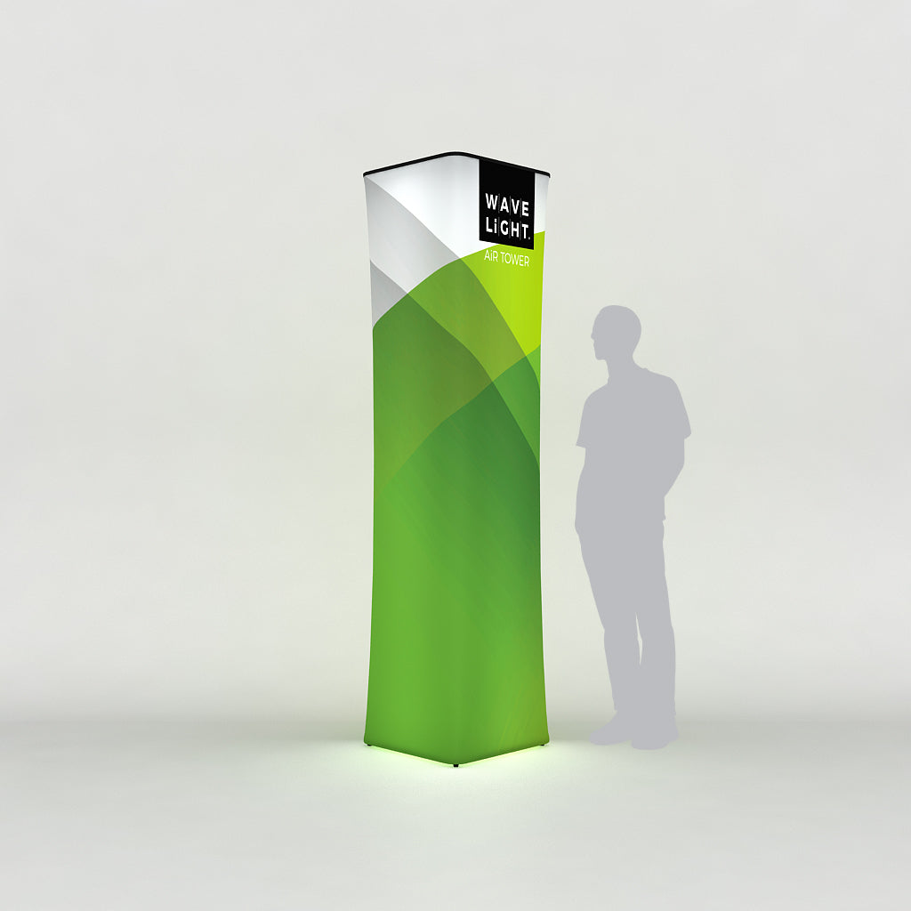 WaveLight® Air Backlit Inflatable Square Tower - 3m h - Image 5