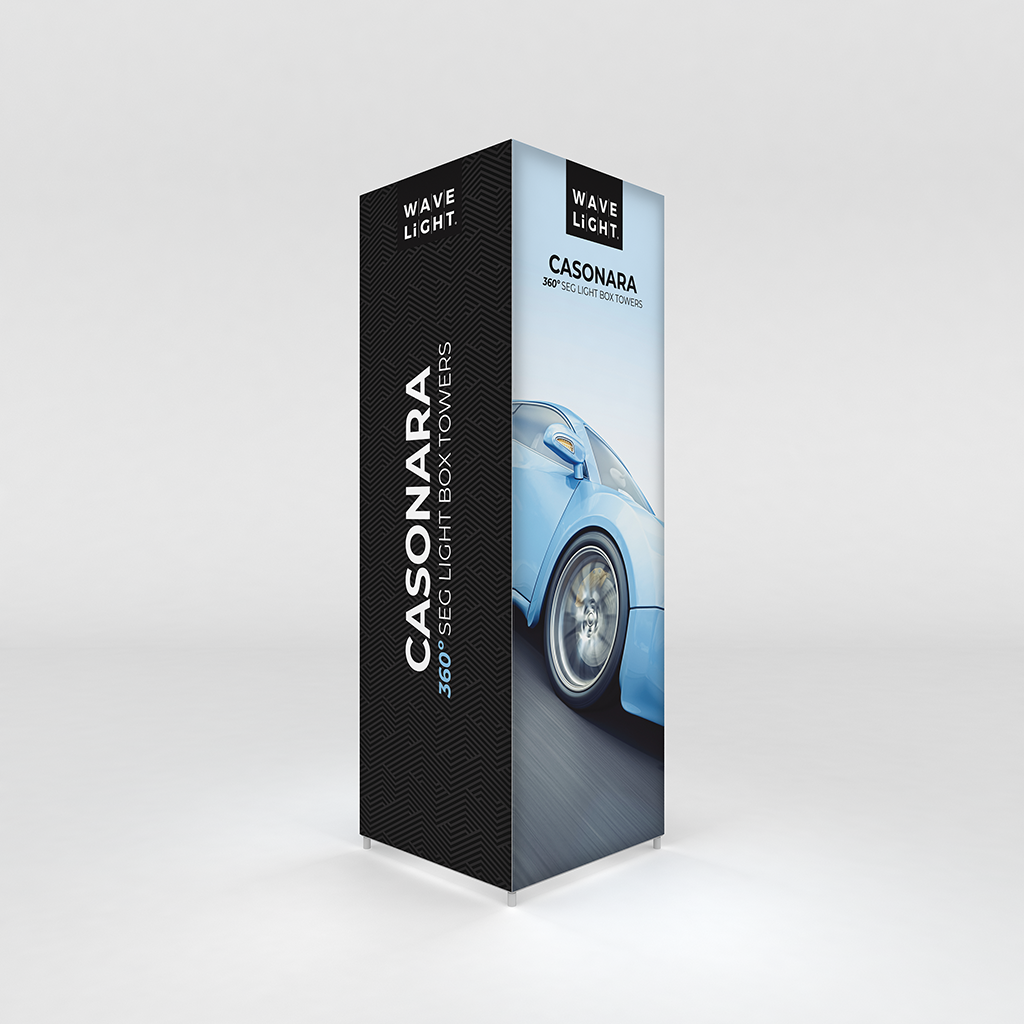 WaveLight® Casonara Tower 360º Light Box Display - 100M