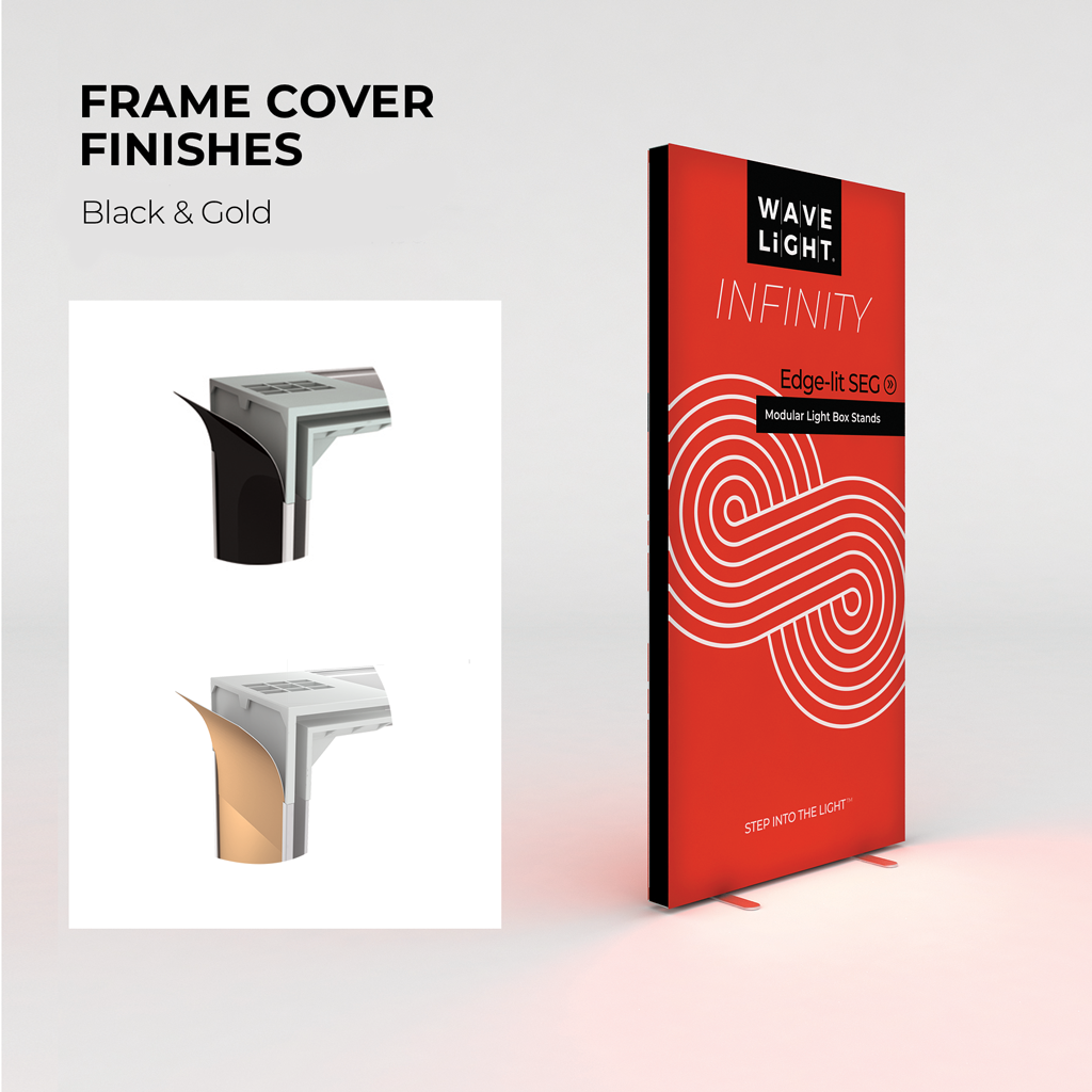 WaveLight® Infinity LED Light Box Display Stand - 950L - Image 6