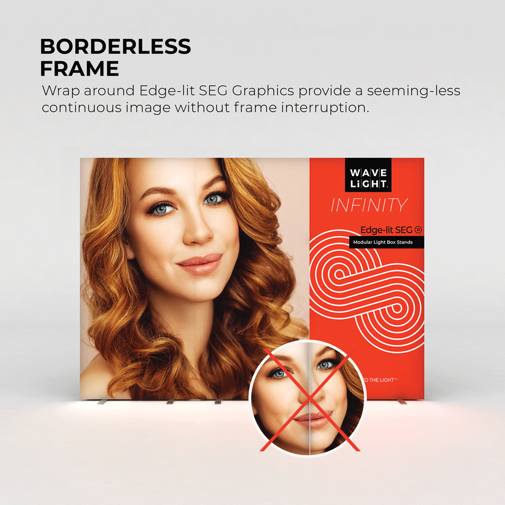 WaveLight® Infinity LED Light Box Display Stand 950M - Image 4