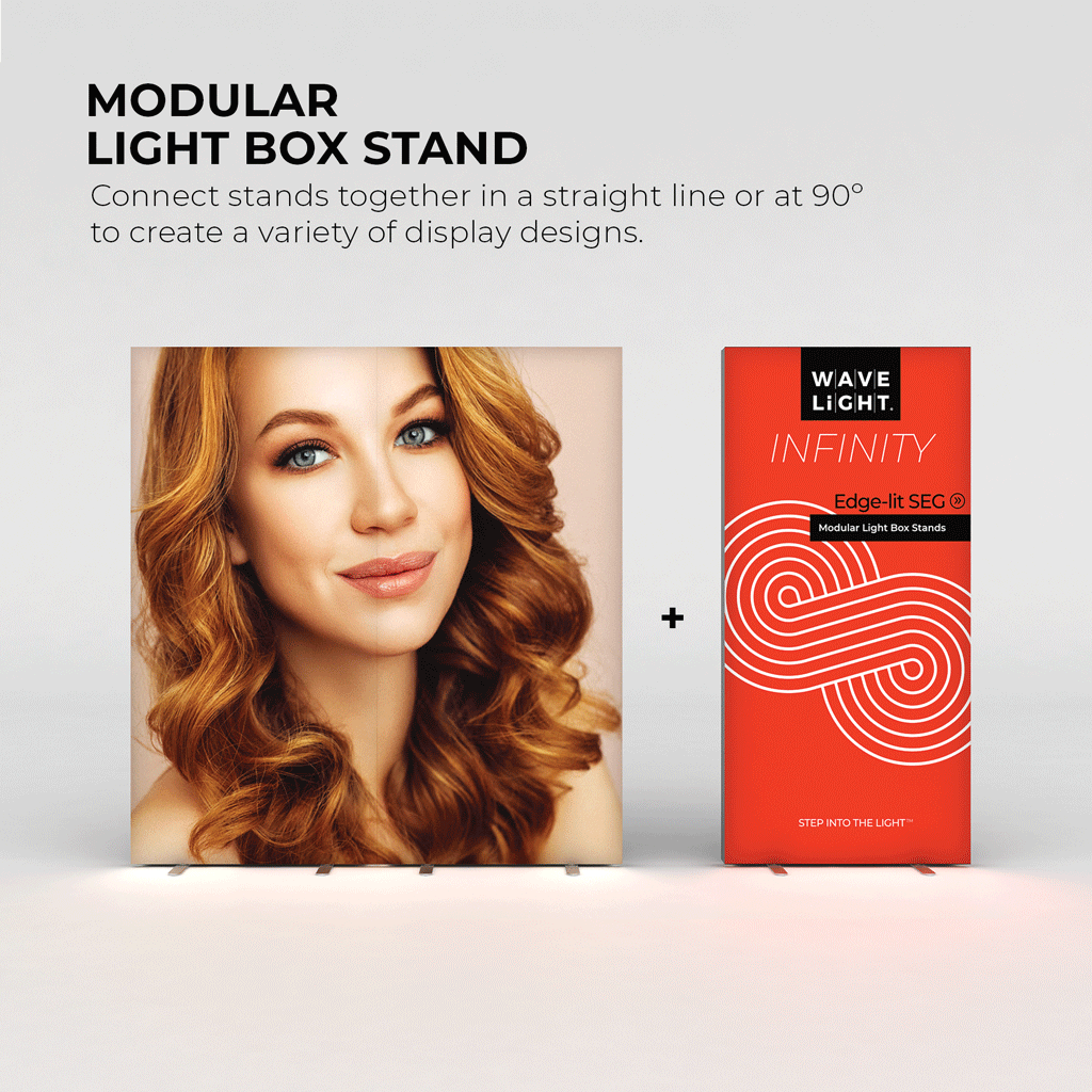 WaveLight® Infinity LED Light Box Display Stand - 950S - Image 3
