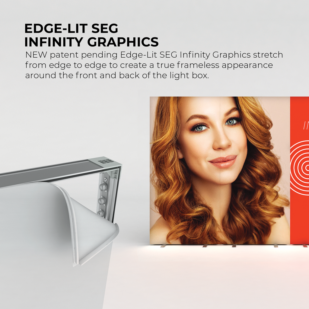 WaveLight® Infinity LED Light Box Display Stand - 950S - Image 5
