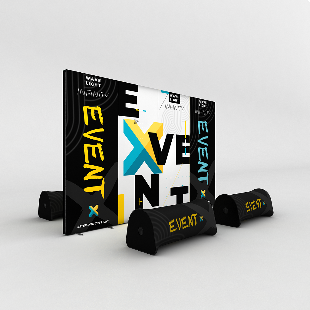 WaveLight® Infinity LED Light Box Display Stands for Events - Image 13
