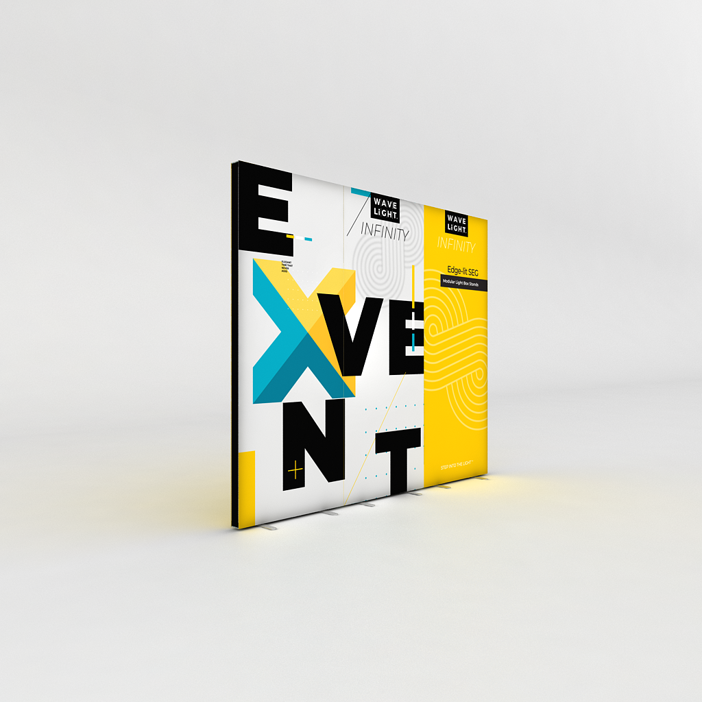 WaveLight® Infinity LED Light Box Display Stands for Events - Image 8
