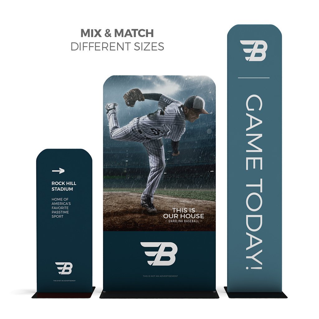 WaveLine Banner Stand - 24x116 - Image 3