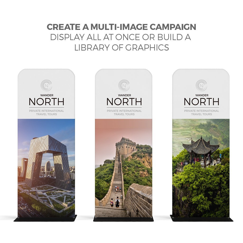 WaveLine Banner Stand - 36x60 - Image 3