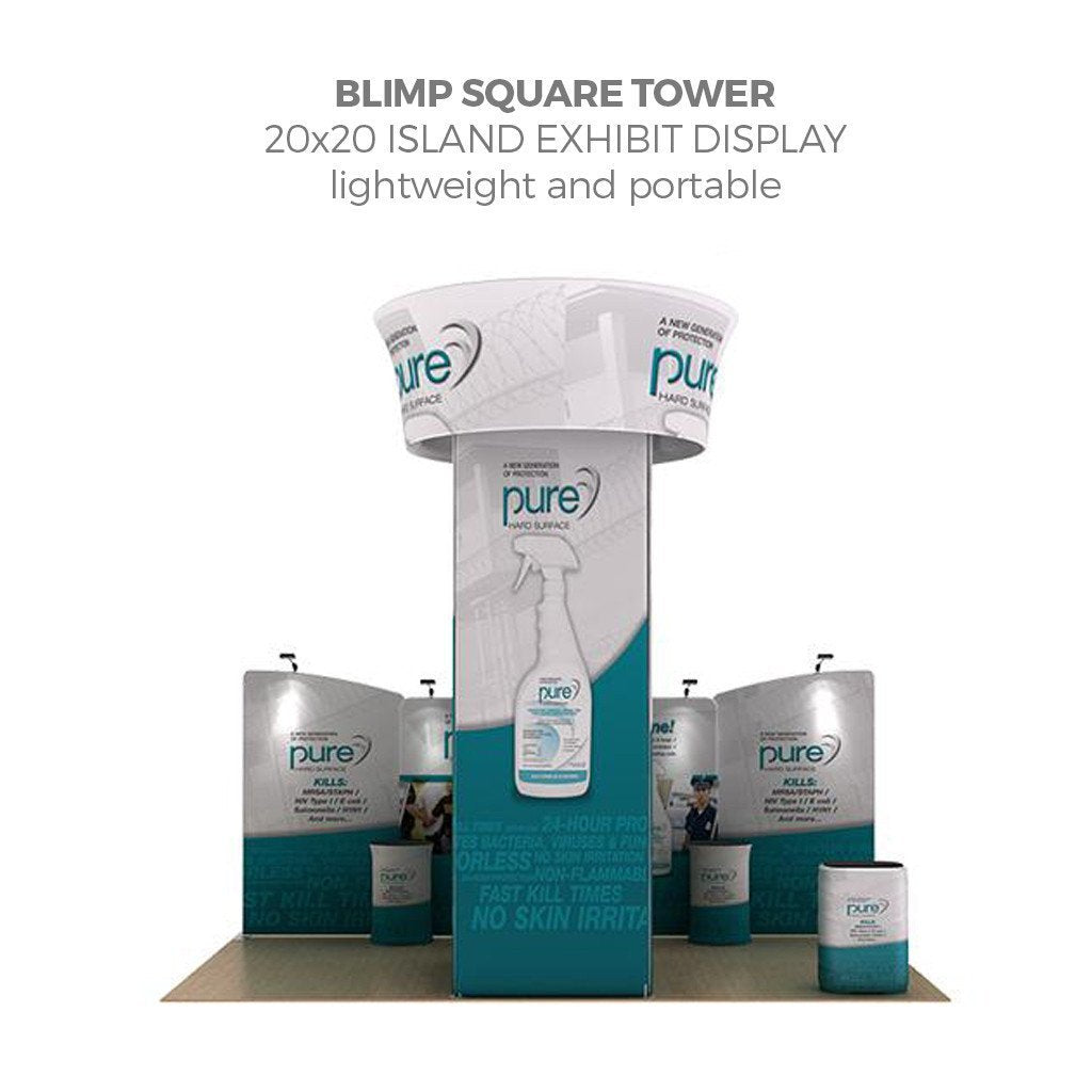 WaveLine® Blimp Squared Tower with Blimp Tube Tapered 10ft - Image 4