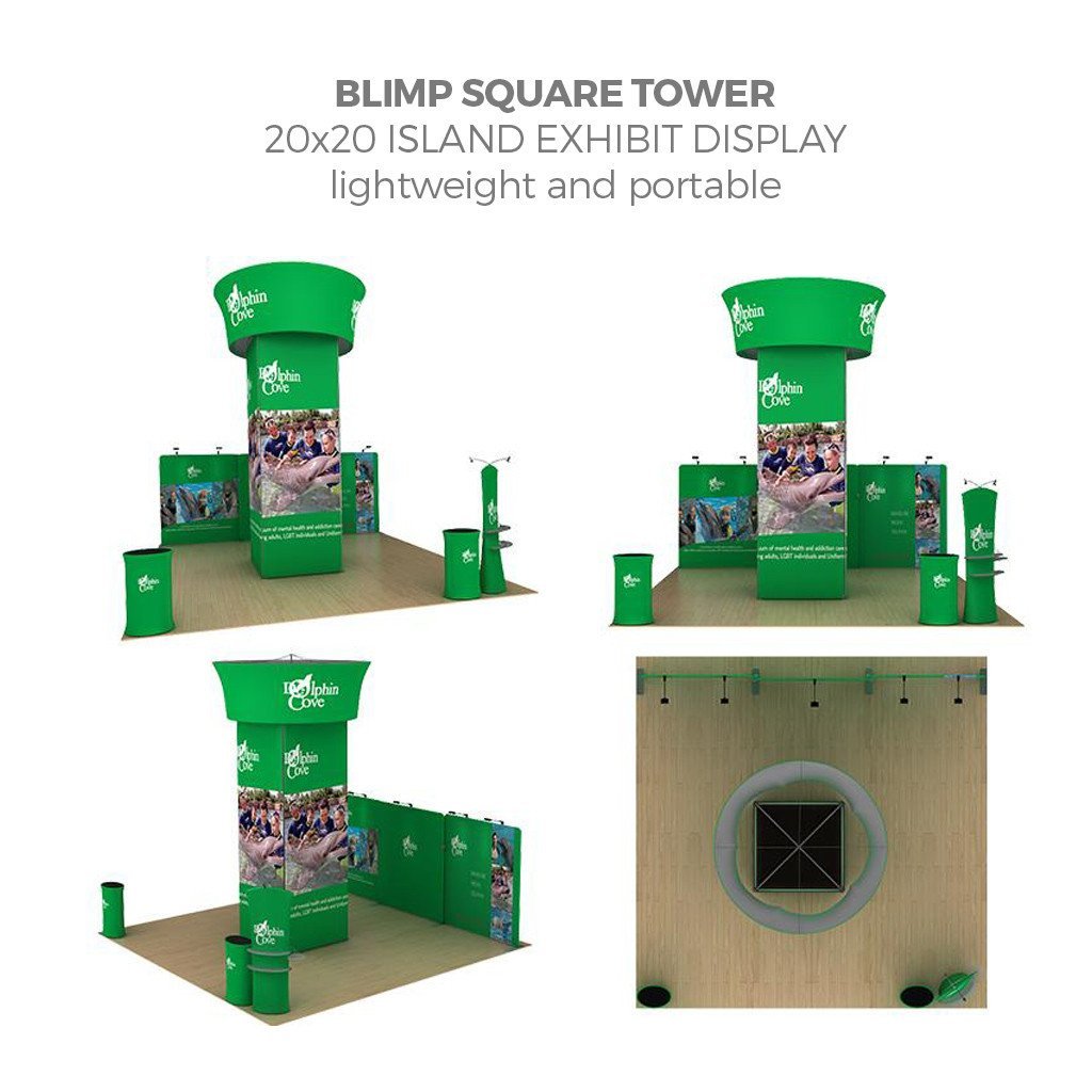 WaveLine® Blimp Squared Tower with Blimp Tube Tapered 10ft - Image 6