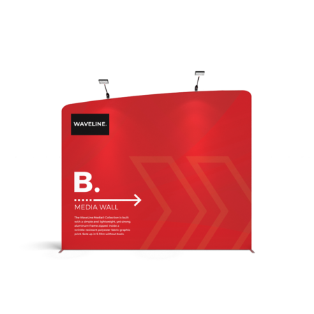 WaveLine® Media Display Wall B - Left