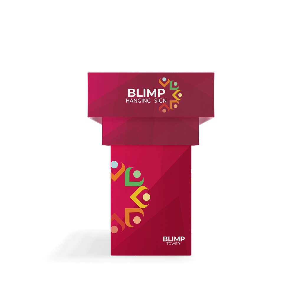 WaveLine® Rectangular XL Blimp Tower - Image 3