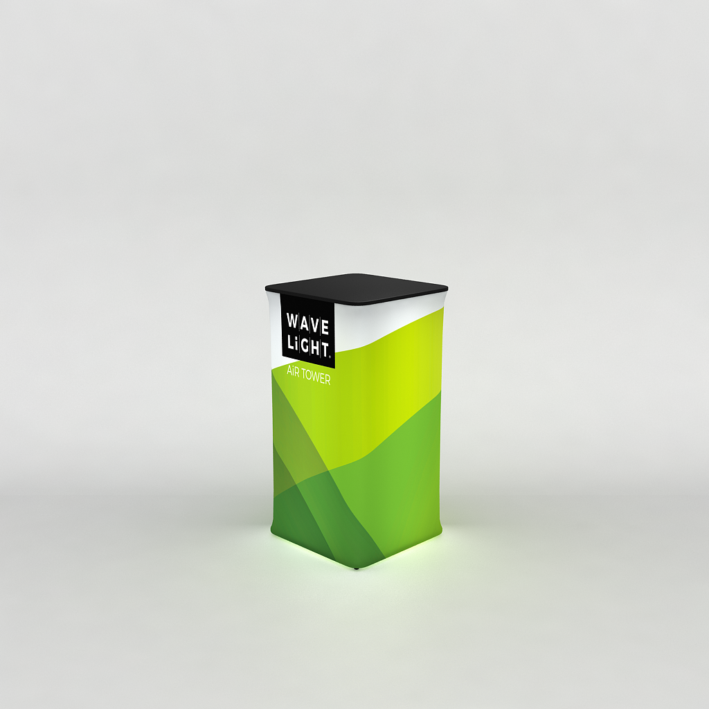 WaveLight Air Backlit Inflatable Square Tower - 1500mm h - Image 5